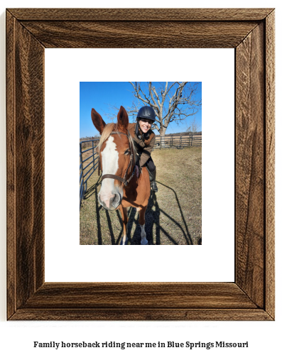 family horseback riding near me in Blue Springs, Missouri